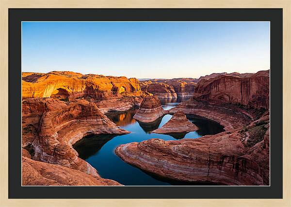 Tranquil Waters Of Flaming Gorge