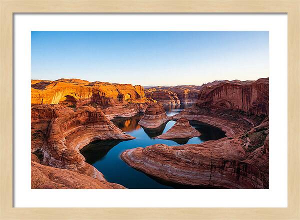 Tranquil Waters Of Flaming Gorge