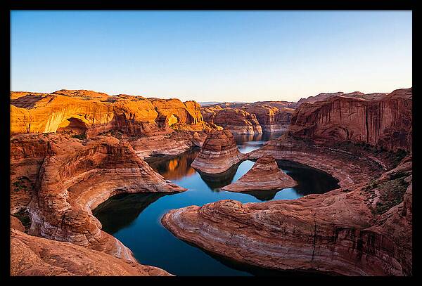 Tranquil Waters Of Flaming Gorge