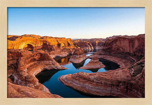 Tranquil Waters Of Flaming Gorge