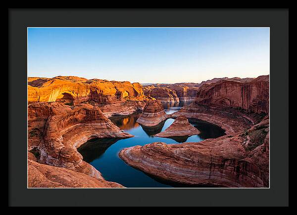 Tranquil Waters Of Flaming Gorge