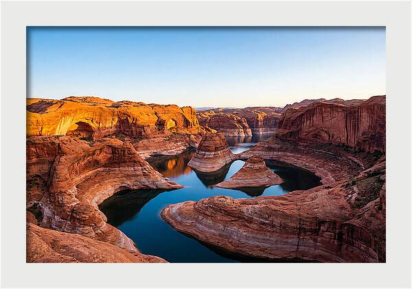 Tranquil Waters Of Flaming Gorge