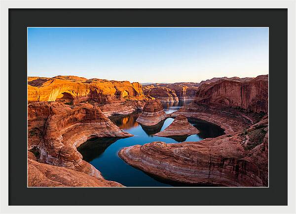 Tranquil Waters Of Flaming Gorge