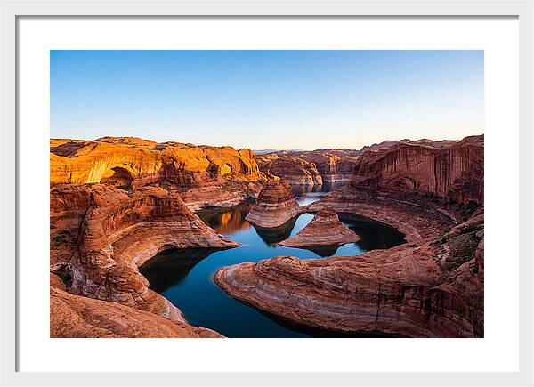 Tranquil Waters Of Flaming Gorge