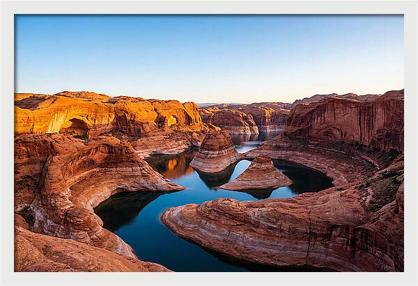 Tranquil Waters Of Flaming Gorge