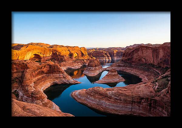 Tranquil Waters Of Flaming Gorge