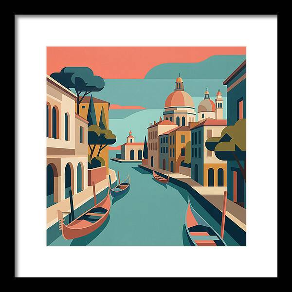 Tranquil Waters Of Italy