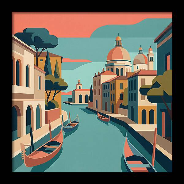 Tranquil Waters Of Italy