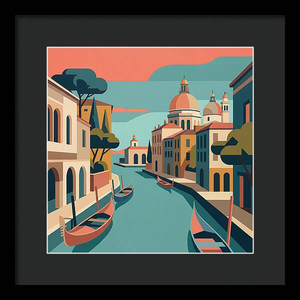 Tranquil Waters Of Italy