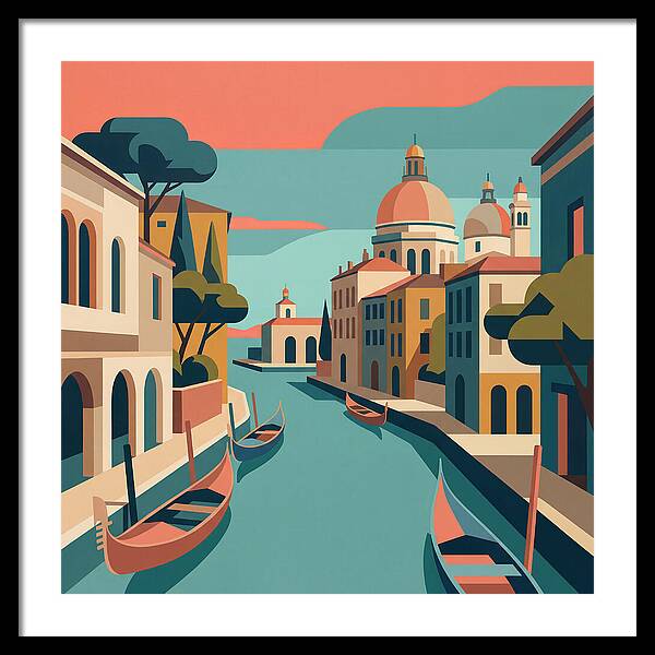 Tranquil Waters Of Italy