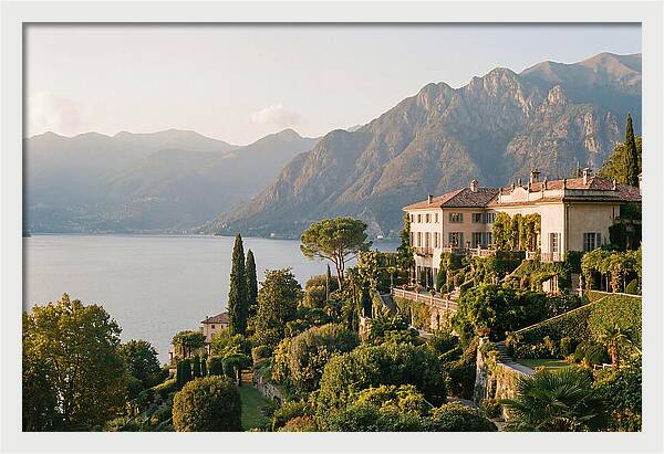 Tranquil Waters Of Lake Como