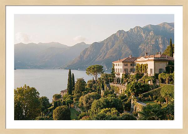 Tranquil Waters Of Lake Como