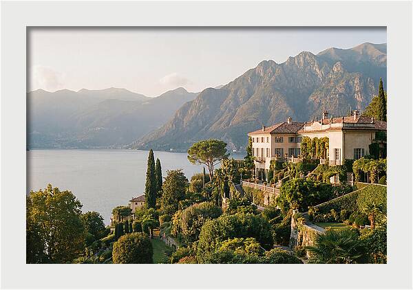 Tranquil Waters Of Lake Como