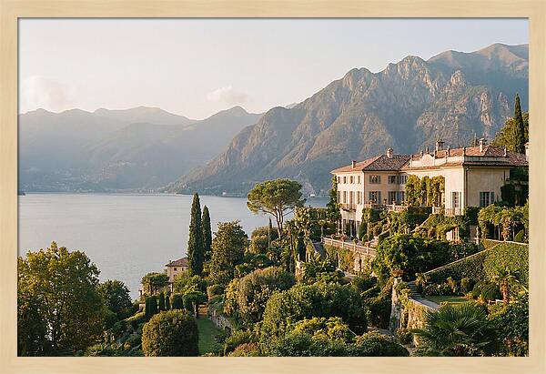 Tranquil Waters Of Lake Como