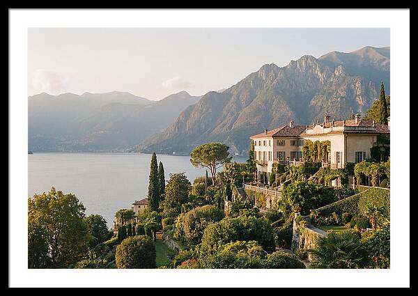 Tranquil Waters Of Lake Como