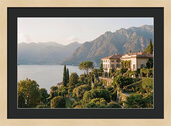 Tranquil Waters Of Lake Como