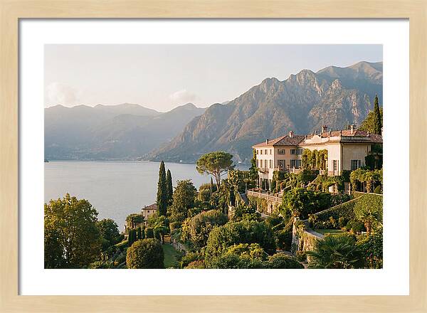 Tranquil Waters Of Lake Como