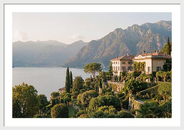 Tranquil Waters Of Lake Como