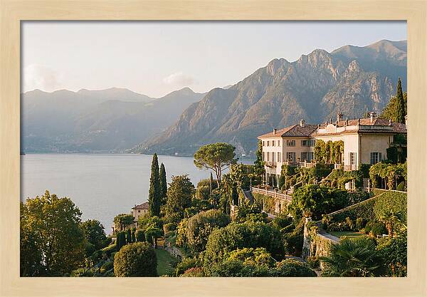 Tranquil Waters Of Lake Como