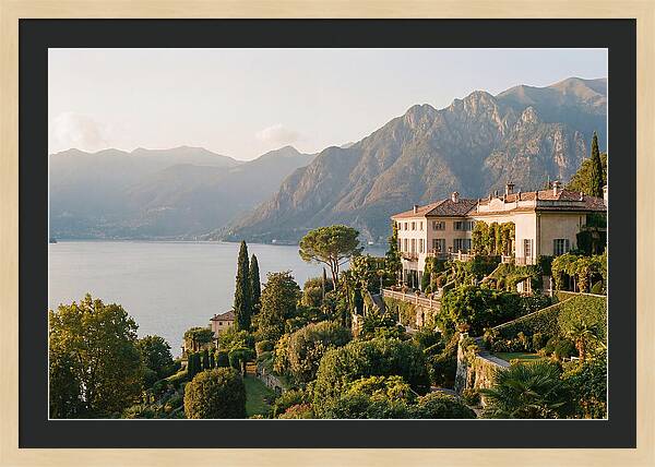 Tranquil Waters Of Lake Como