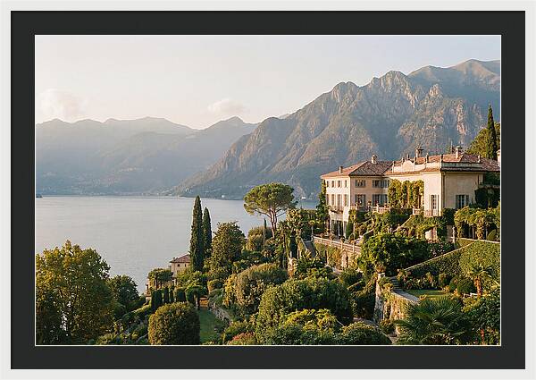 Tranquil Waters Of Lake Como