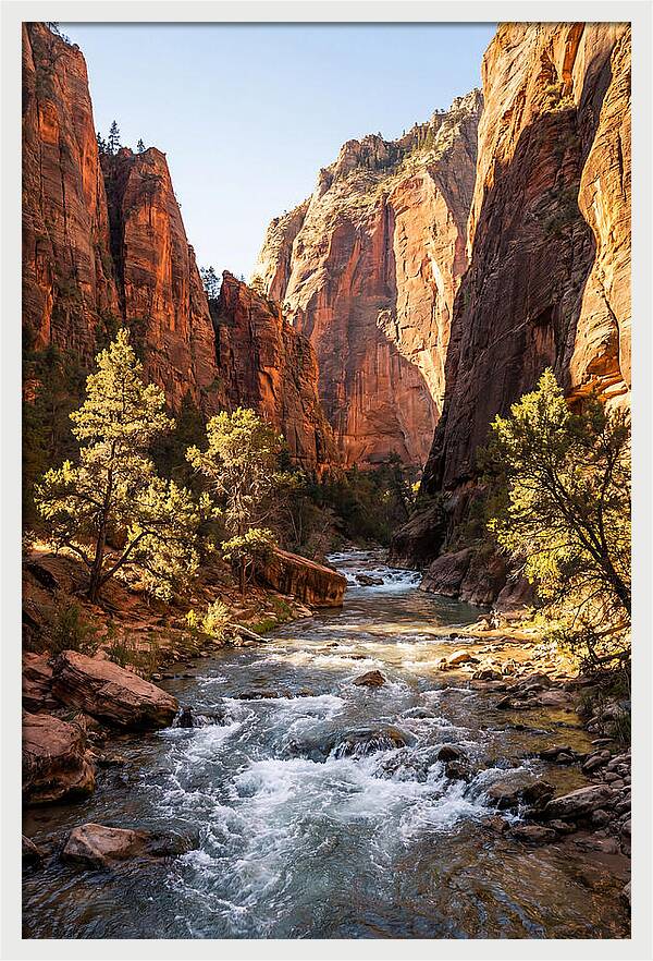 Tranquil Waters Of Little River