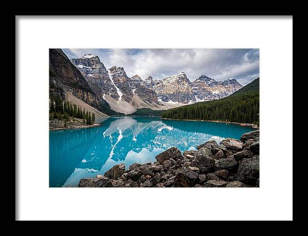 Tranquil Waters Of Moraine Lake