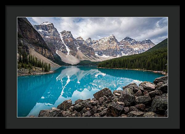 Tranquil Waters Of Moraine Lake