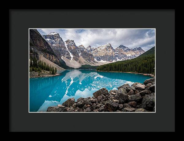 Tranquil Waters Of Moraine Lake