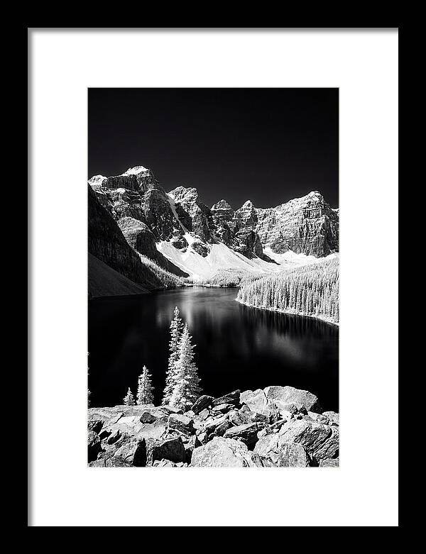 Tranquil Waters Of Moraine Lake
