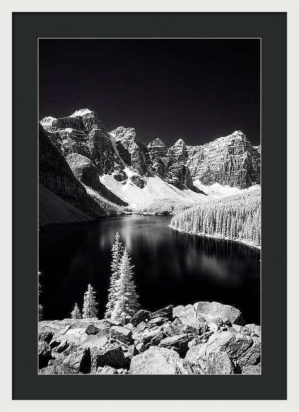 Tranquil Waters Of Moraine Lake