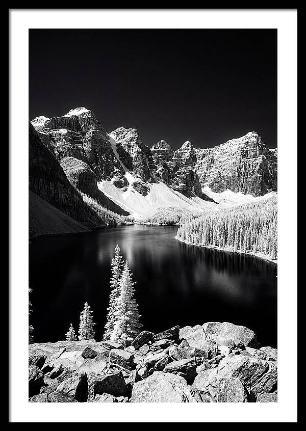 Tranquil Waters Of Moraine Lake