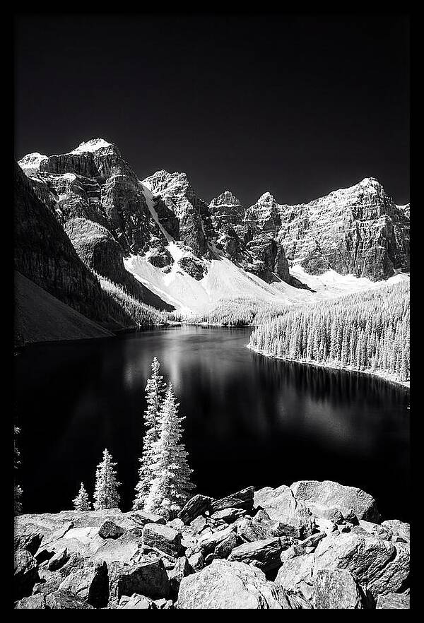 Tranquil Waters Of Moraine Lake