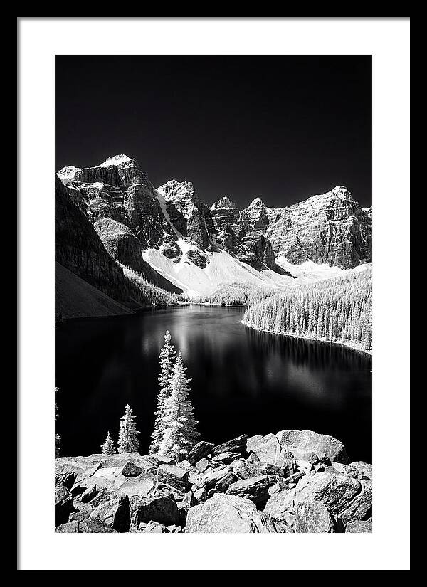 Tranquil Waters Of Moraine Lake
