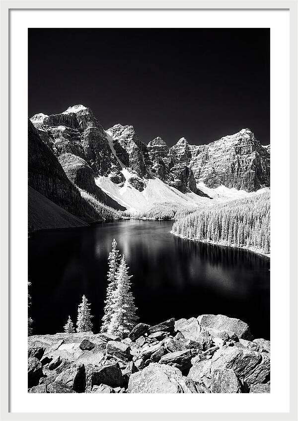 Tranquil Waters Of Moraine Lake