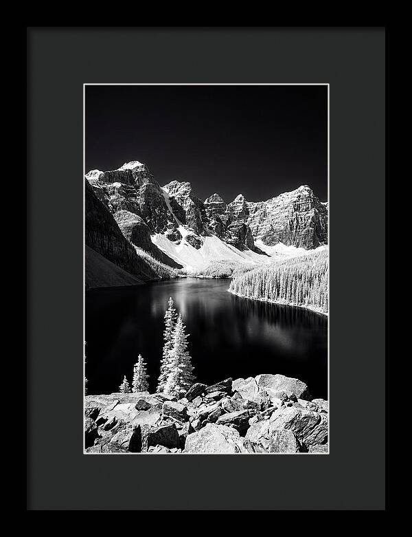 Tranquil Waters Of Moraine Lake