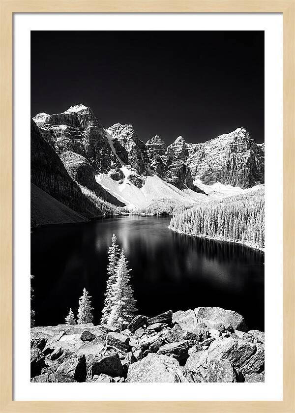 Tranquil Waters Of Moraine Lake