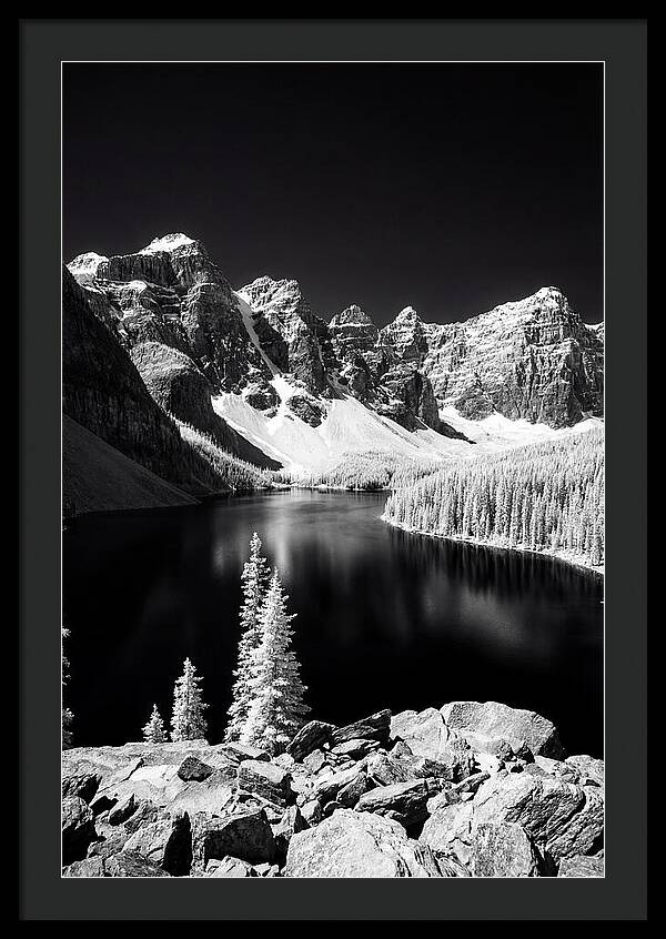 Tranquil Waters Of Moraine Lake