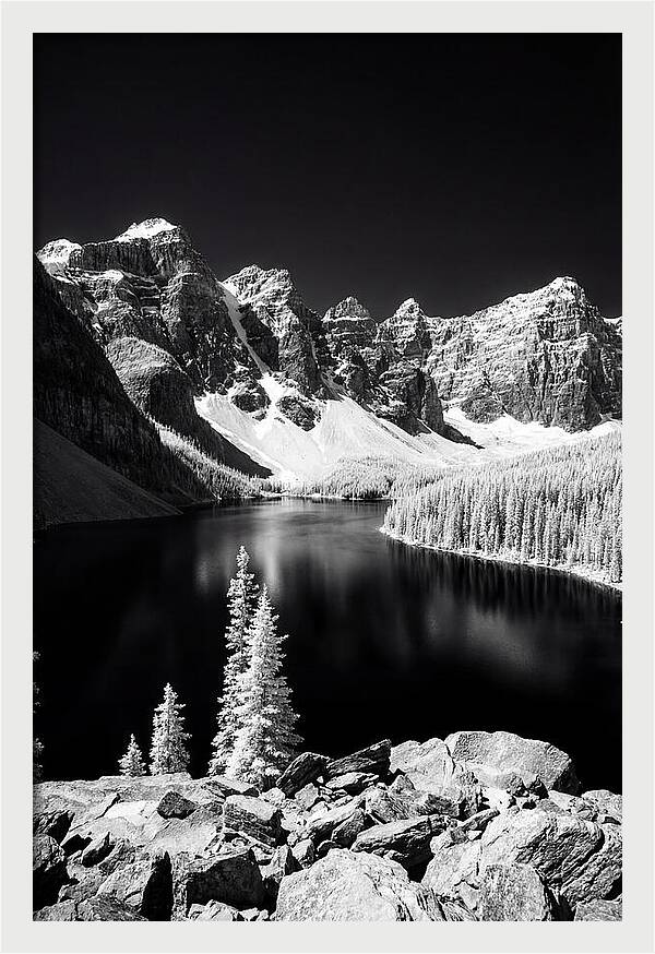 Tranquil Waters Of Moraine Lake