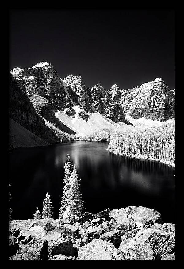 Tranquil Waters Of Moraine Lake