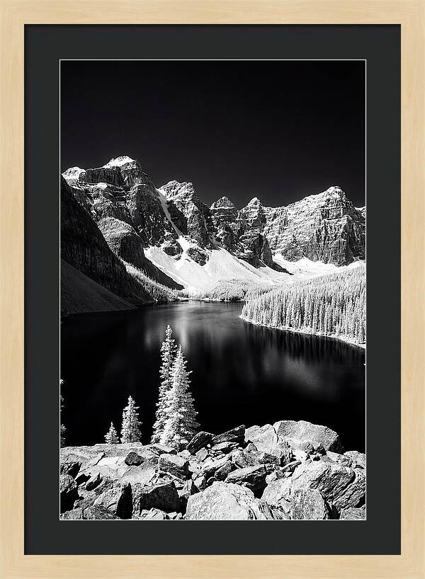 Tranquil Waters Of Moraine Lake