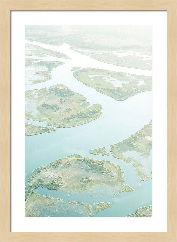 Tranquil Waters Of Okavango Delta