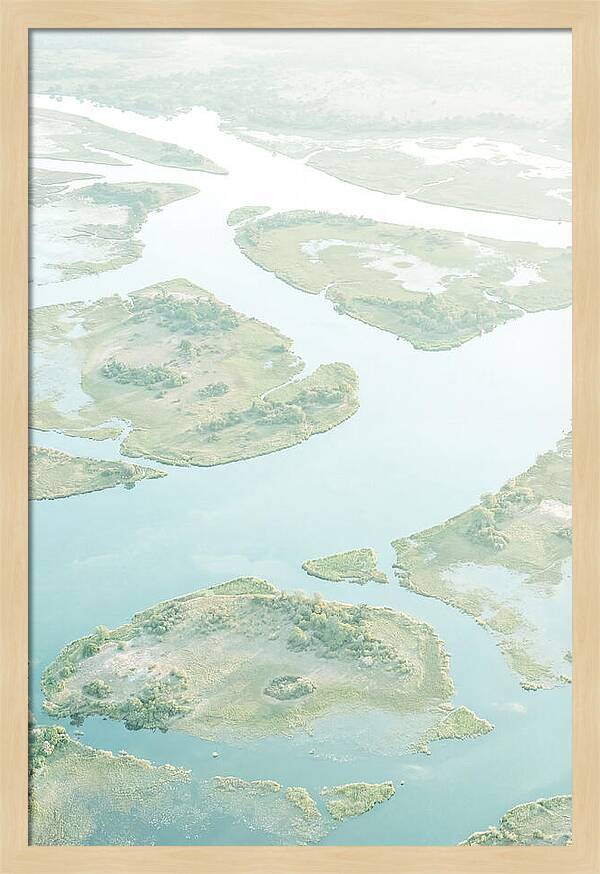 Tranquil Waters Of Okavango Delta