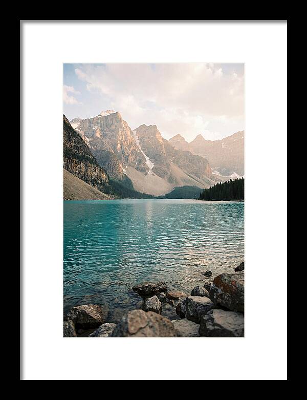 Tranquil Waters Of Peyto Lake