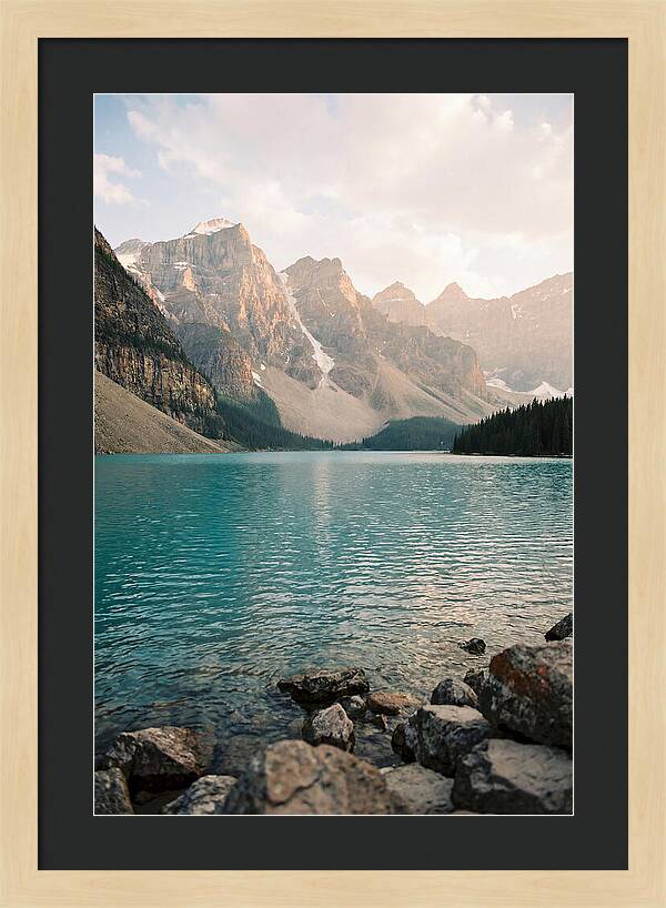 Tranquil Waters Of Peyto Lake