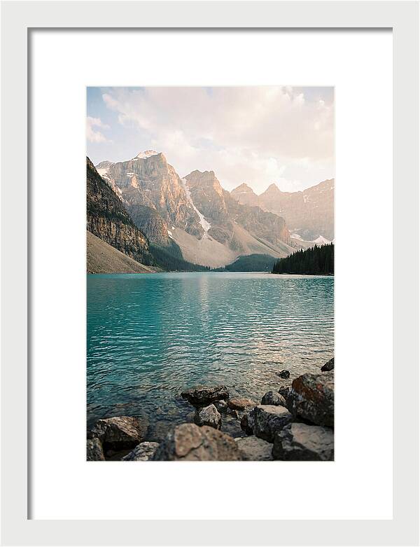 Tranquil Waters Of Peyto Lake
