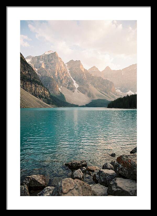Tranquil Waters Of Peyto Lake