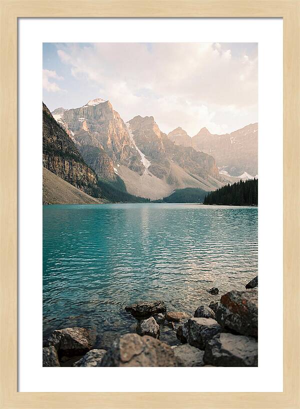 Tranquil Waters Of Peyto Lake
