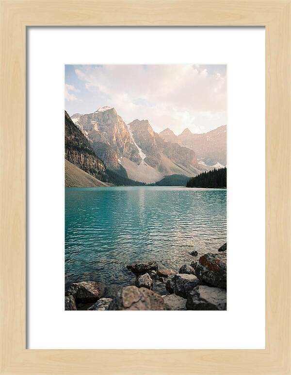 Tranquil Waters Of Peyto Lake