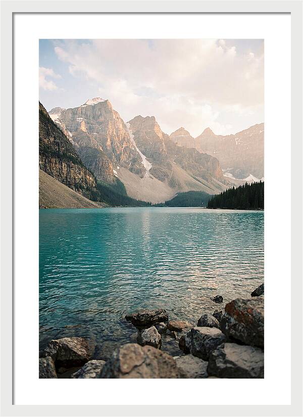 Tranquil Waters Of Peyto Lake